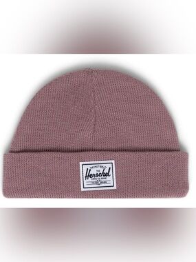 Herschel Baby Beanie, 0-6 Months - Ash Rose